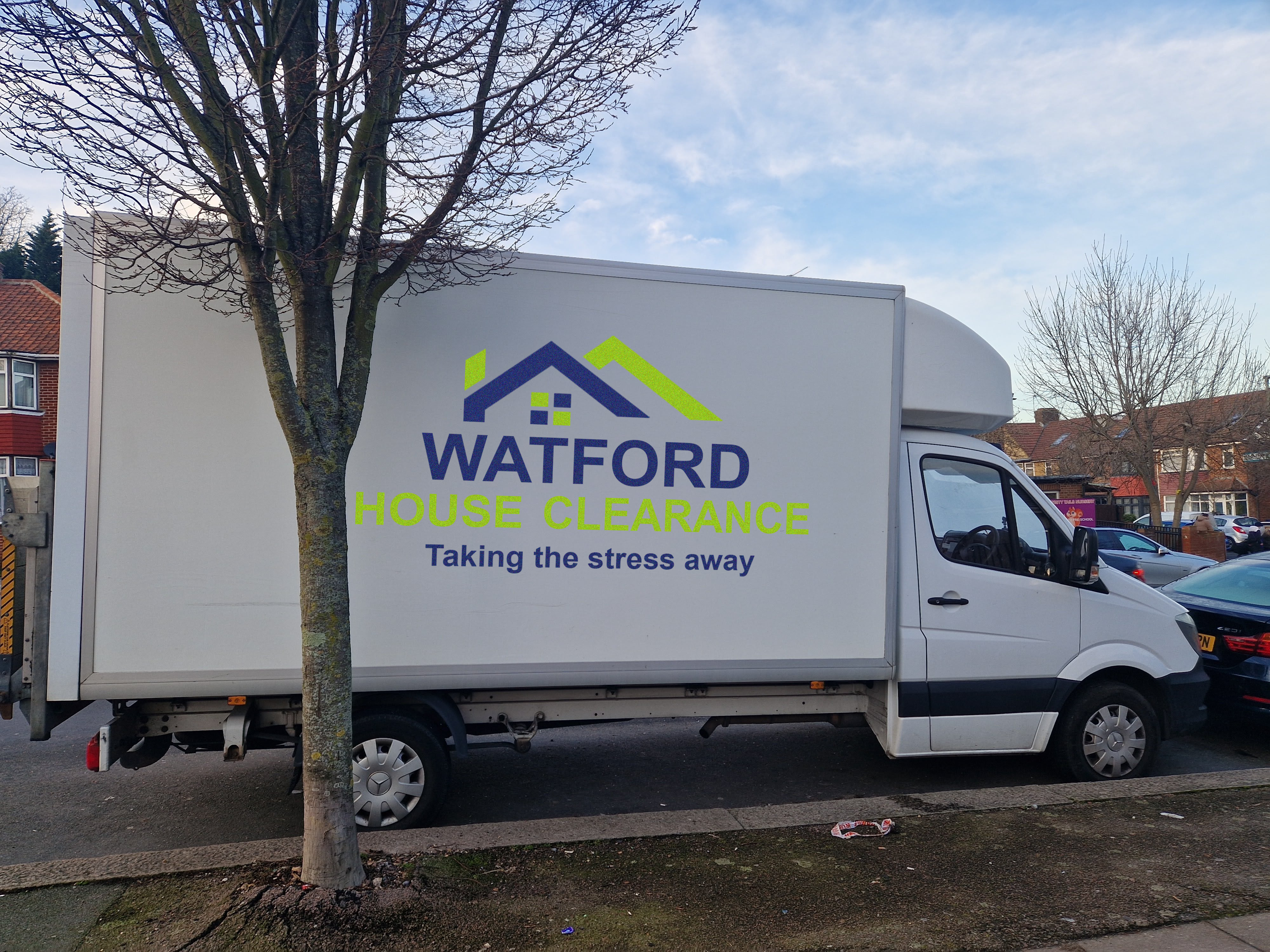 London Property Clearance Van